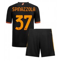 AS Roma Leonardo Spinazzola #37 Rezervni Dres za djecu 2023-24 Kratak Rukav (+ Kratke hlače)